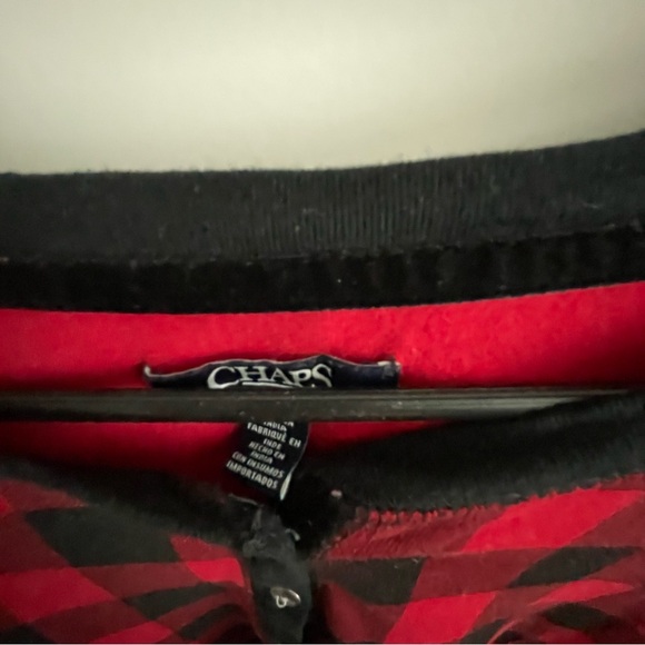 Chaps, 3X, plus, long sleeve, buffalo plaid, Christmas, holiday, comfortable, - Picture 2 of 5